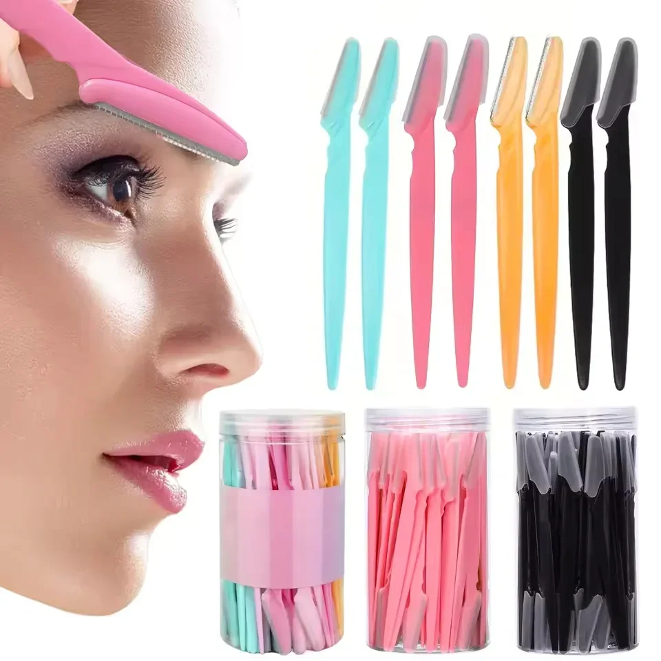 5/40Pcs Eyebrow Trimmer Face B - Hair Clipper 评论和价格