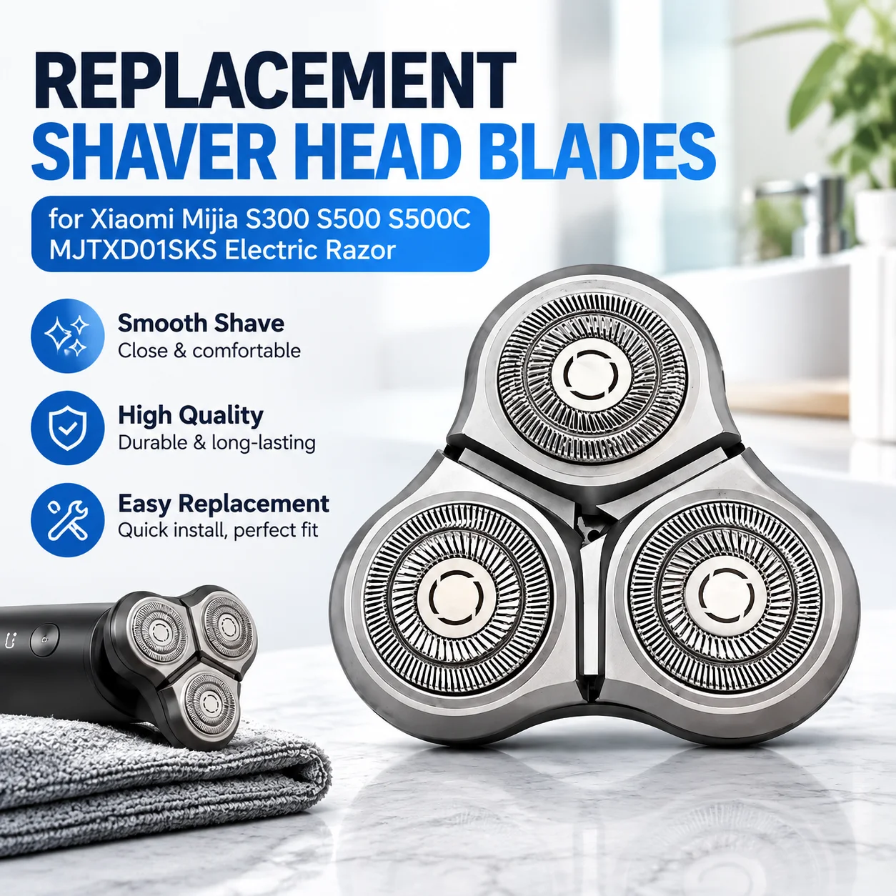 Replacement Shaver Head Blades - Electric Razor 评论和价格