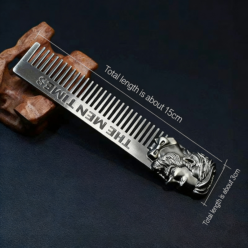 Vintage Metal Hair Comb Retro  - Beard Oil 评论和价格