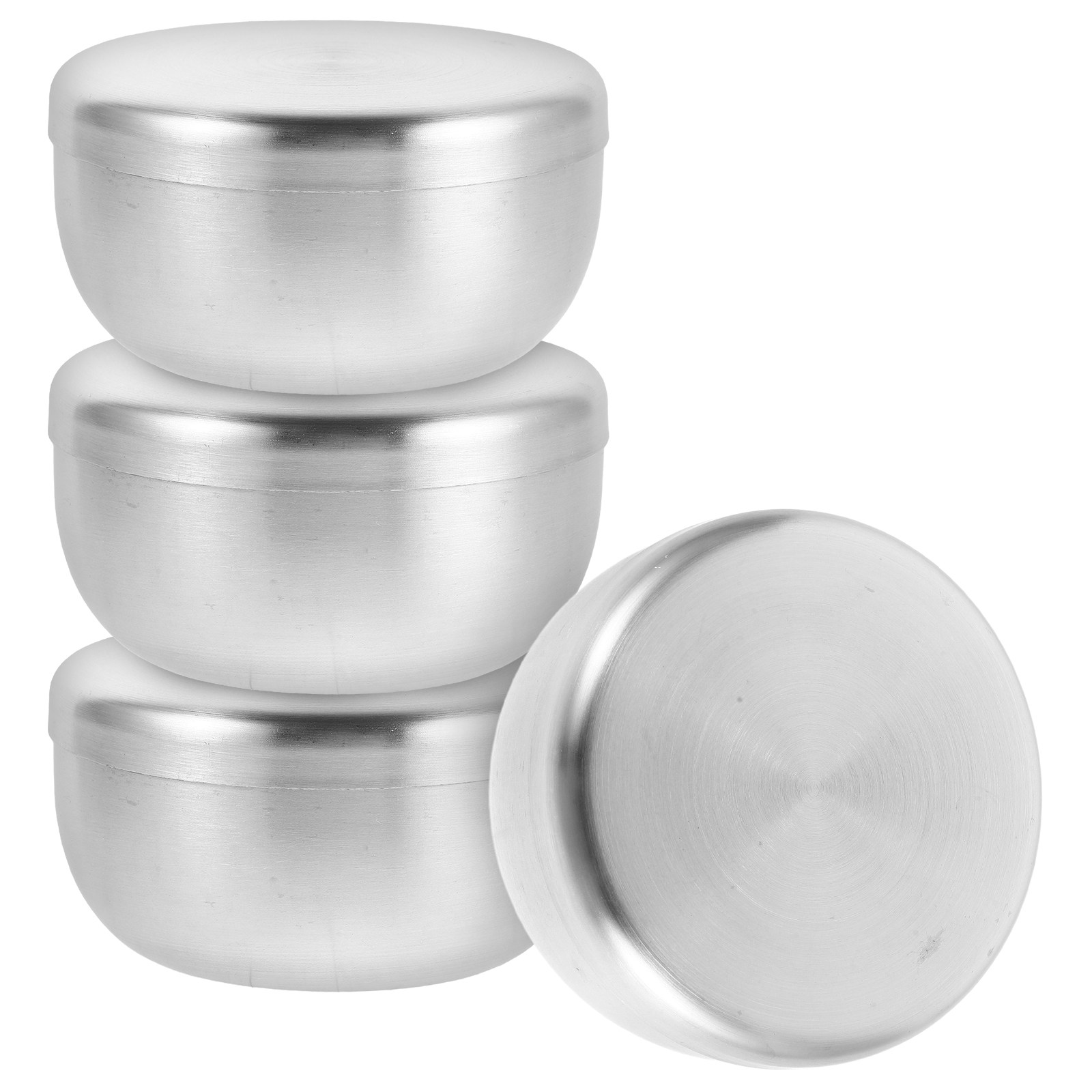4Pcs Stainless Steel Shaving B - Shaving Cream 评论和价格