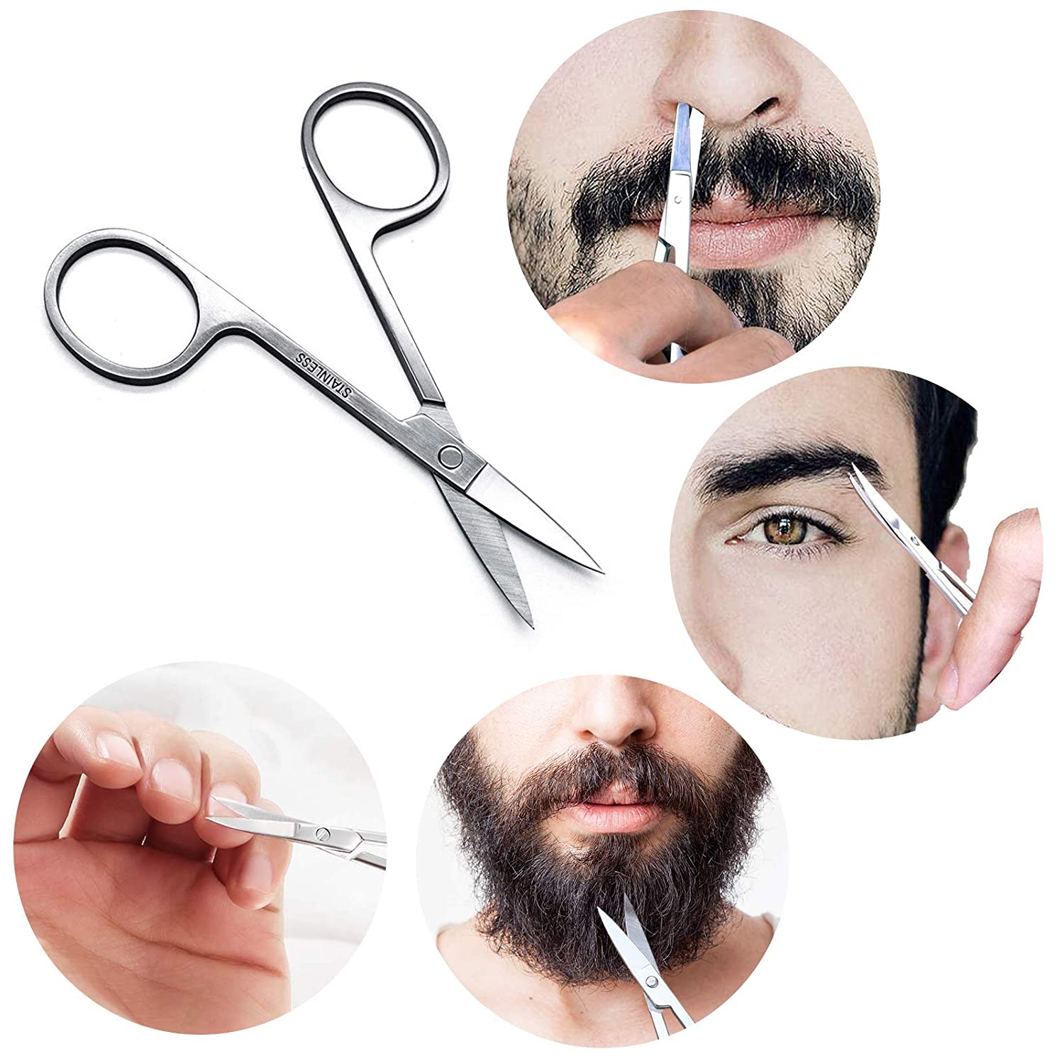 4Pcs Set Beard Shaping Kit Mul - Beard Trimmer 评论和价格