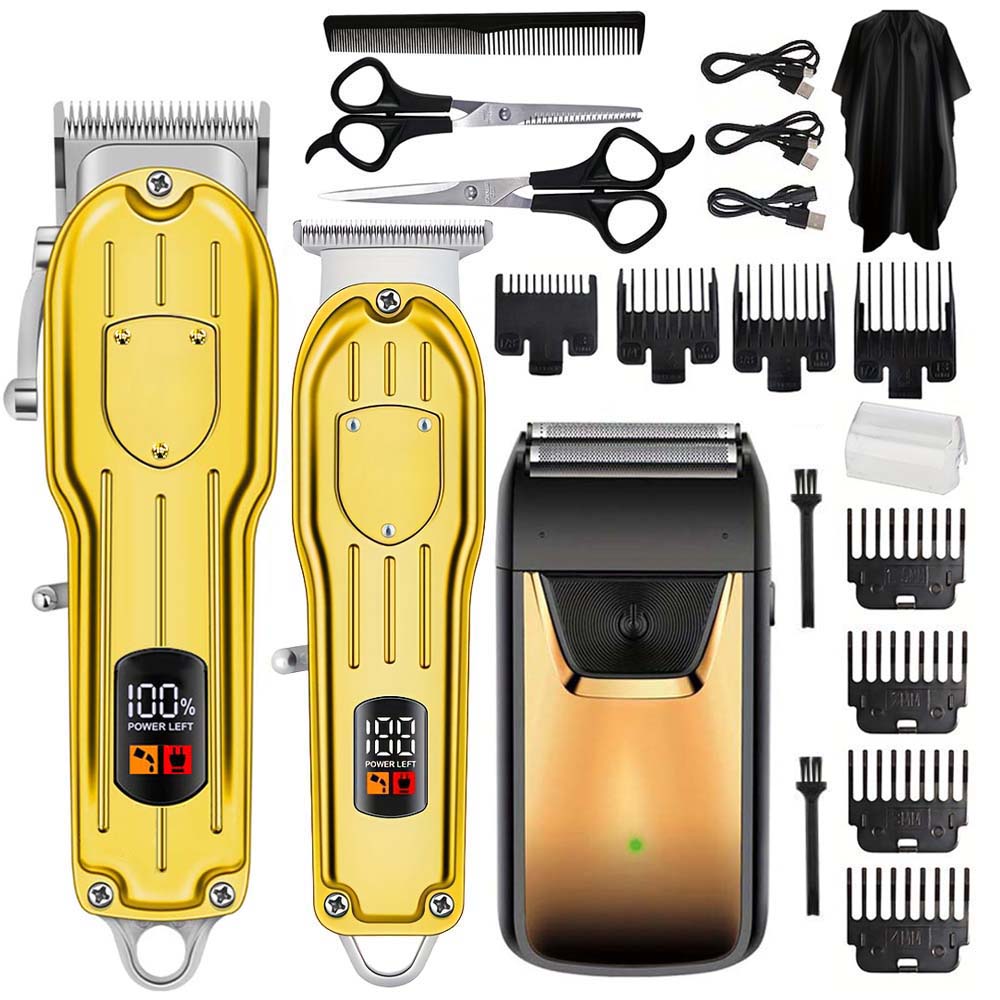 Professional Hair Clipper Set  - Grooming Kit 评论和价格