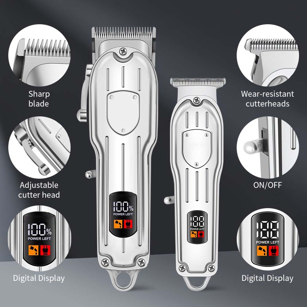 Professional Hair Clipper Set  - Grooming Kit 评论和价格