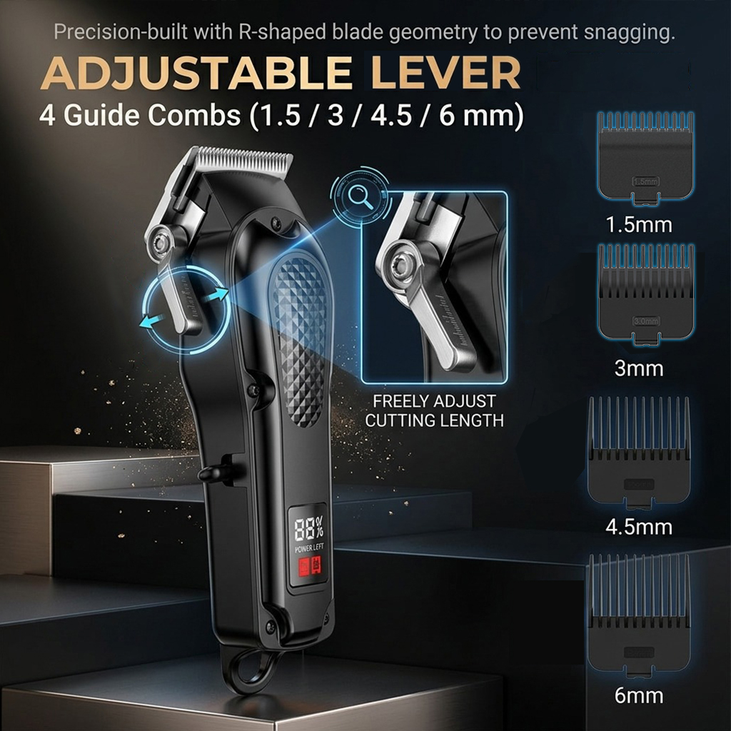 Electric Hair Clipper Professi - Grooming Kit 评论和价格