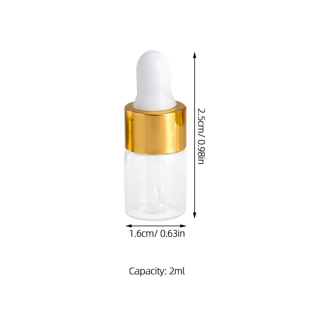 30Pcs Glass Essence Liquid Bot - Beard Oil 评论和价格